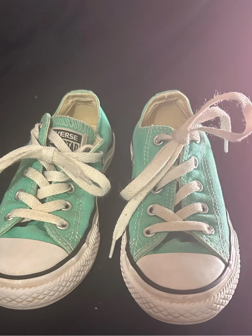 Converse Kids Low Top Sneakers - Mint